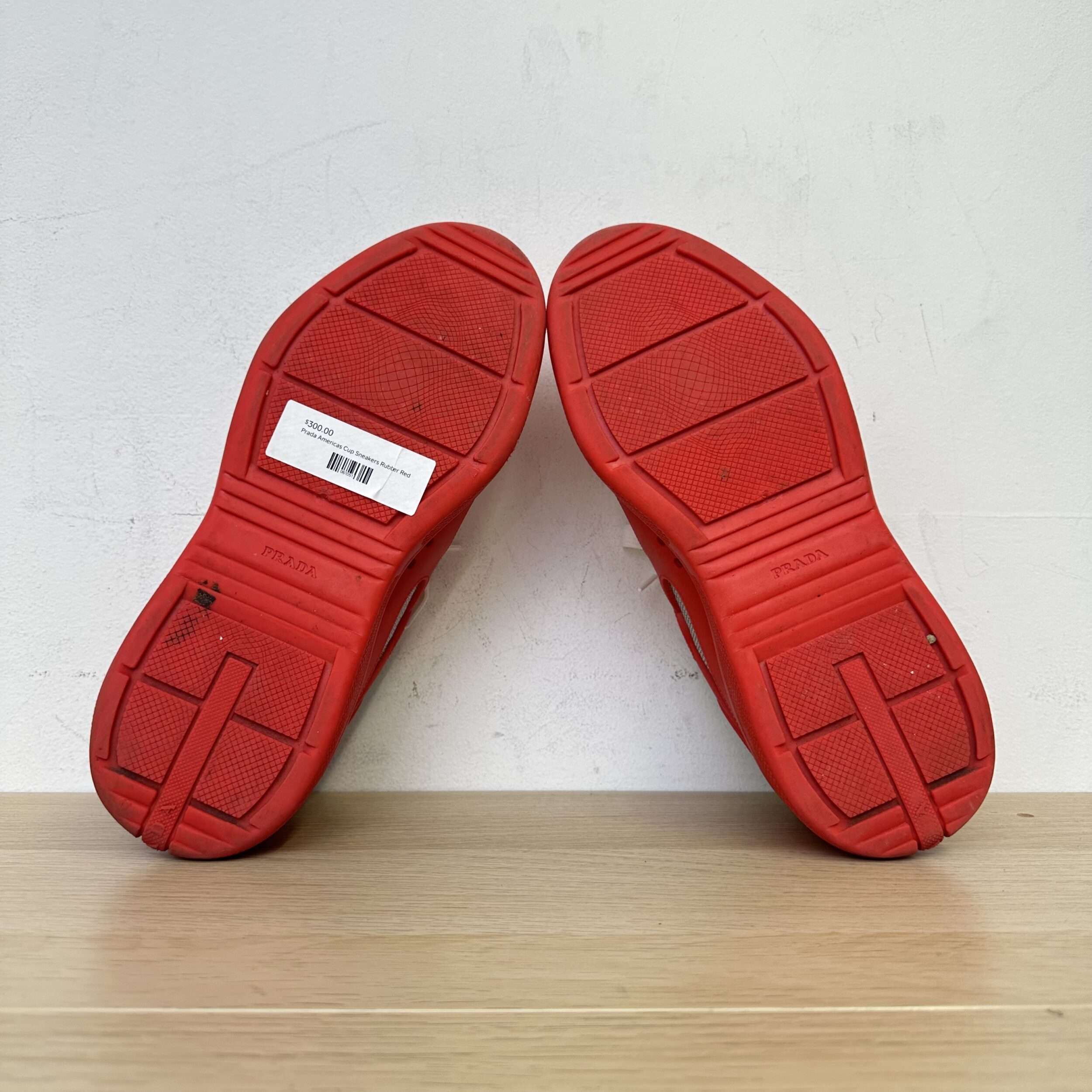 Prada Americas Cup Rubber Sneakers - Image 4