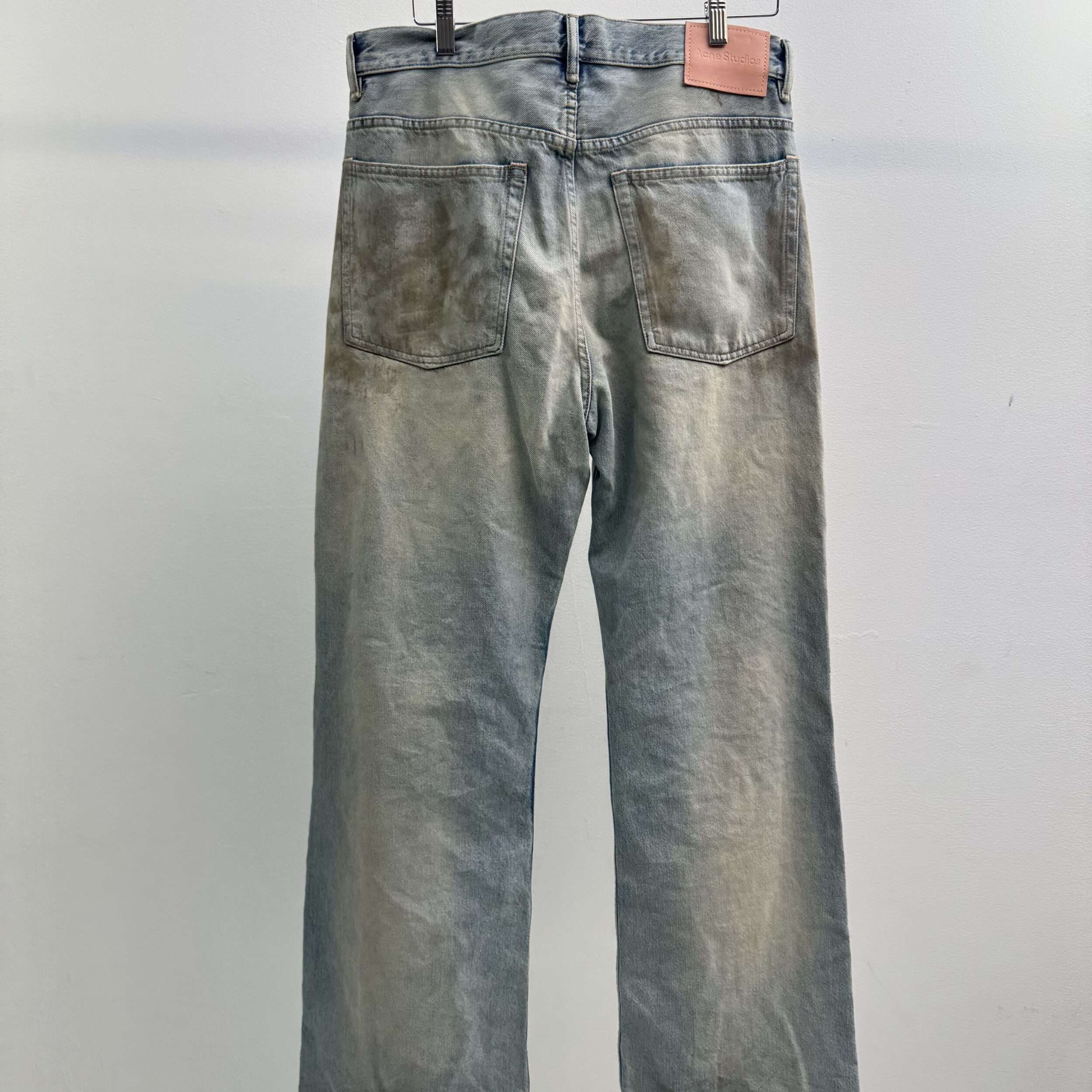 Acne Studios 2021 Mud Distressed Jeans - Image 2