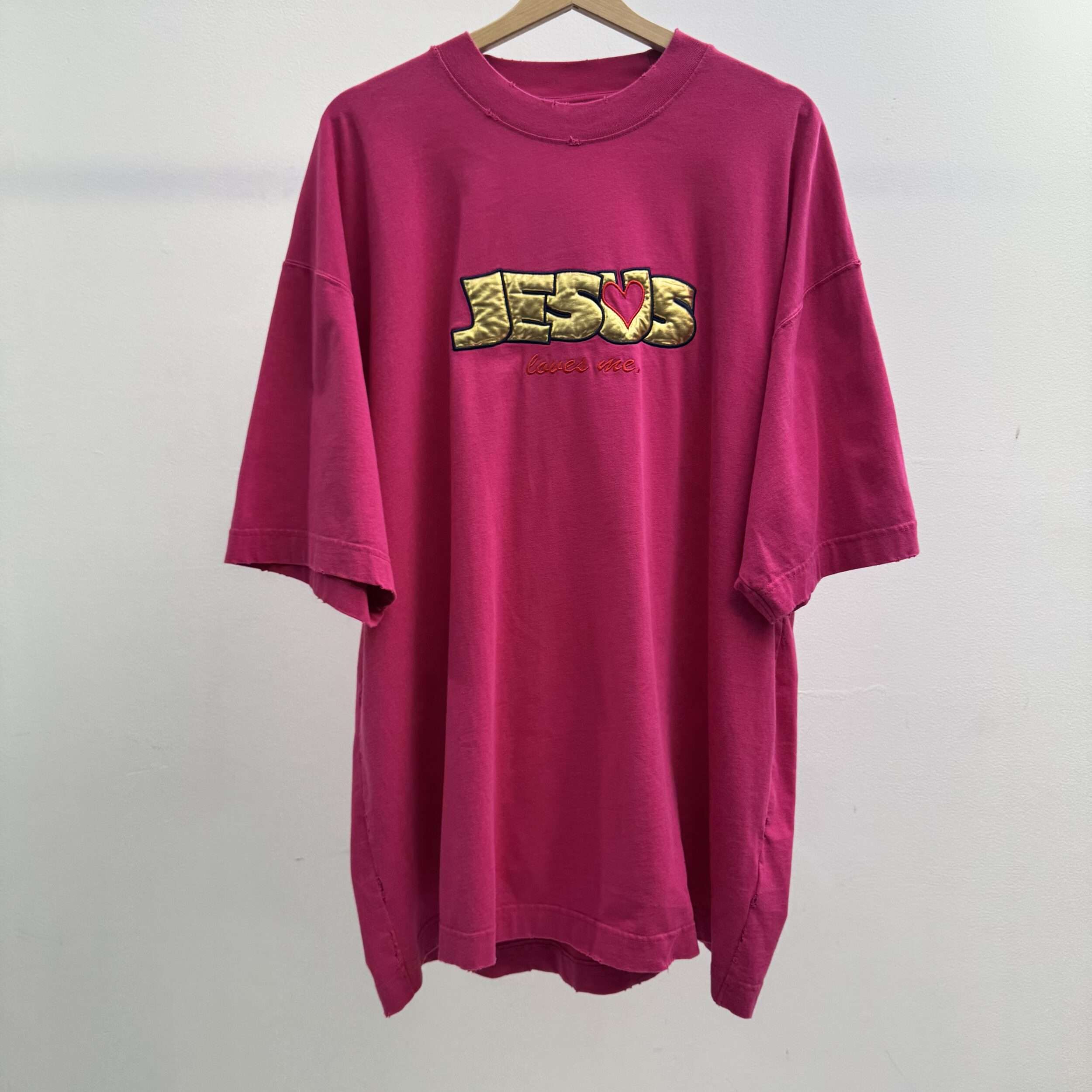 Vetements Jesus Loves Me T-Shirt